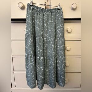 Merokeety Midi Polka Dot Skirt